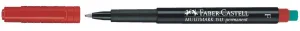 Kuličkové pero Faber Castell Multimark červené (FC151321)