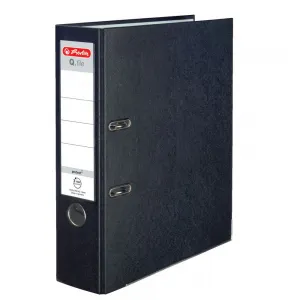 Herlitz Q. file Standard A4 pákový pořadač černý 80mm (0011167061)