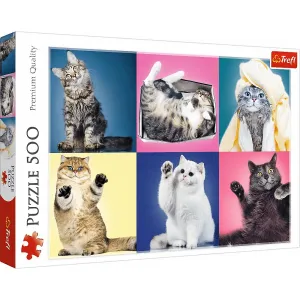 Trefl Koťata Puzzle 500 el. (37377)