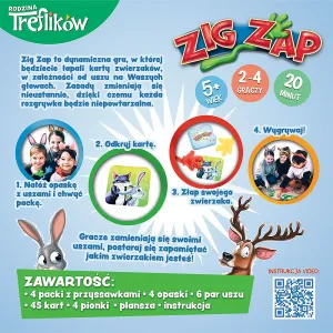 Strategická hra Trefl Zig Zap (02070)
