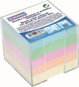 Donau papírová kostka - mix 83 mm x 83 mm x 75 mm (7491001-99)