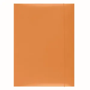 Kancelářské potřeby A4 kartonová složka na gumičky barva: oranžová 300g (21191131-07)