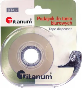 Zásobník na titanovou pásku - transparentní (DT-02)