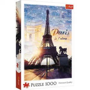 Puzzle Trefl Paříž za úsvitu 1000 el. (10394)