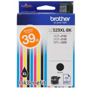 Brother lc529xl originální inkoust (cartridge) - černý