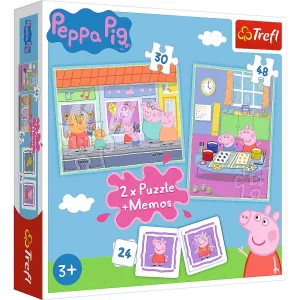 Puzzle Trefl Peppa 2v1 el. (90600)