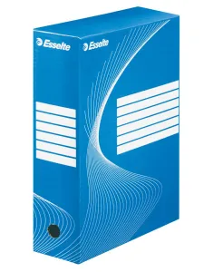 Archivní krabice Esselte Boxy 100 A4 - modrá 245 mm x 100 mm x 345 mm (128421)