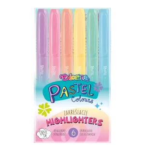 Zvýrazňovač Patio Pastel Colorino Kids, mix (84965)