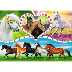 Puzzle Trefl Krásní koně 200 el. (13248)