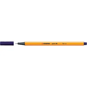 Inkoustové pero Stabilo, tmavě modrá 0,4 mm, 1 barva (88/22)
