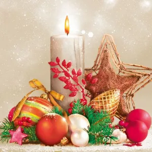 Ubrousky Pol-mak s hvězdičkou - mix 330 mm x 330 mm (Sd GW)