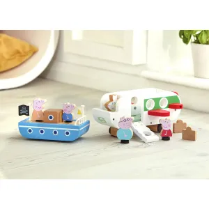 Tm Toys dřevěné letadlo Prasátko Peppa (PEP07211)