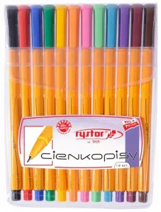 Rystor RC-04 Tenké inkoustové pero 12 barev