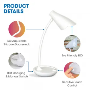Kancelářská lampa Unilux UKKY bílá (400140699)