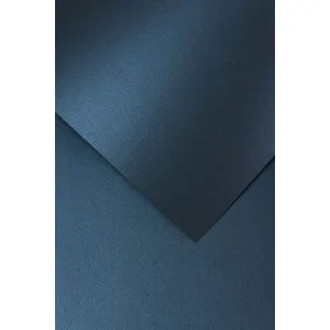 Dekorační papír (vizitkový) Galeria Papieru millenium navy blue A4 - navy blue 250g (200715)
