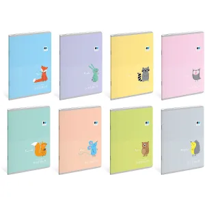 Zápisník Interdruk B&B KIDS PASTEL A5 16k. 90g šňůra (ZE16=B&BP)