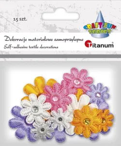 Titanum Craft-Fun Series látkový ornament Květiny (MTCR-BY193)