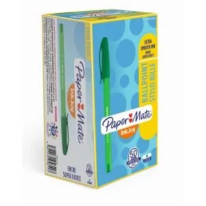 Kuličkové pero Paper Mate INKJOY zelené (S0957150)