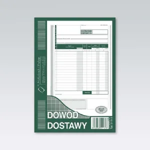 Vlastní tisk Michalczyk i Prokop Dowód dodávky A5 80k. (315-3)
