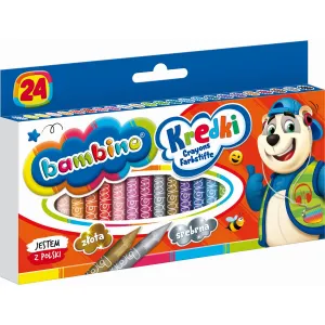 St.Majewski Bambino hliněné pastelky 24 barev.