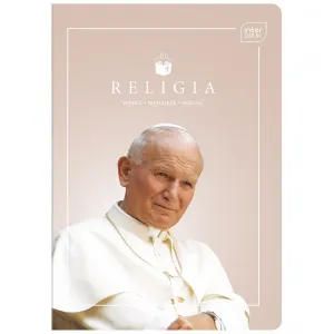 Interdruk Jan Paweł II/Francisek RELIGION tematický sešit A5 60k. Kontrola 70 g (ZE60RELMIX)