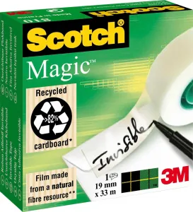Kancelářská páska Scotch magic 19 mm 33 m (810)