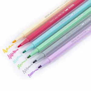Flamaster Kidea pastel 10 barev (PIP10KA)