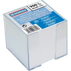 Donau papírová kostka - bílá 83 mm x 83 mm x 75 mm (7490001-99)