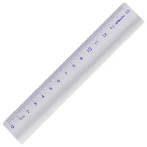 Hliníkové pravítko Leniar 15 cm