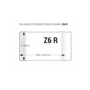Kryt Biurfol Z6R 272 mm x 393-437 mm (OZB-40)