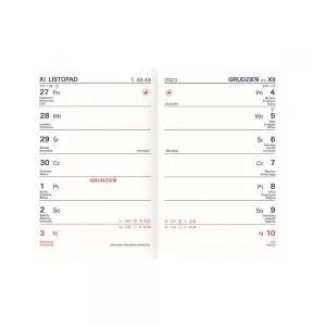Kapesní kalendář Telegraph TIK IMPRESS 82 mm x 120 mm (K1)