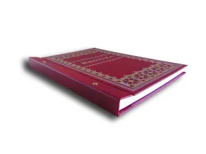Chronicle of Worth Multicolour Imprint - bordó 100k. 250 mm x 345 mm (1829-319-061)