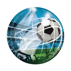 Jednorázový talíř Godan Football 230mm dia 8 ks (93744)