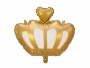 Fóliový balónek Partydeco Crown, 52x42cm, mix (FB104)