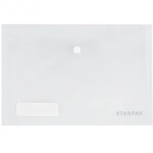 Plastová složka na knoflíky Starpak A4, barva: transparentní (393895)