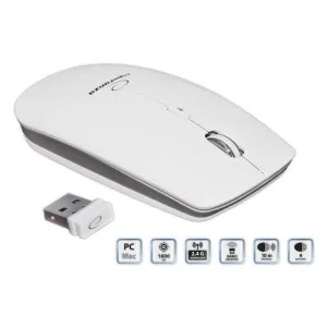 Myš Esperanza Saturn - bílá (EM120W)