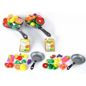 Mega Creative figurka ovoce/zelenina na pánvi Zelenina 17x30 cm (405856)