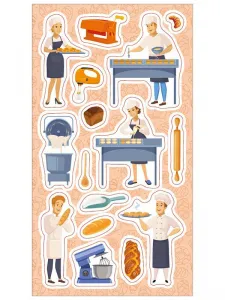 Nálepka (samolepka) Ranok Creative baker