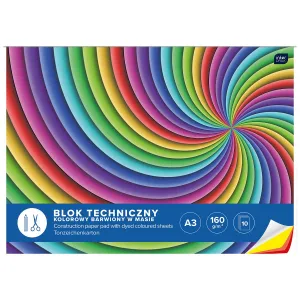 Interdruk technický blok A3 mix 170g 10k (BLTA3K)