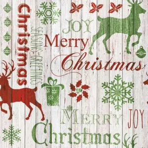 Ubrousky Pol-mak s hvězdičkou - mix 330 mm x 330 mm (Sd GW)