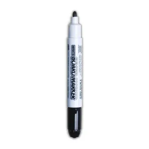 Suchý stírací popisovač Dong-A, černý 2,0mm kulatý hrot