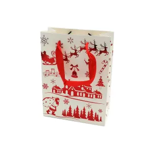 Vánoční dárková taška One Dollar malá 175 mm x 235 mm x 80 mm (371446)