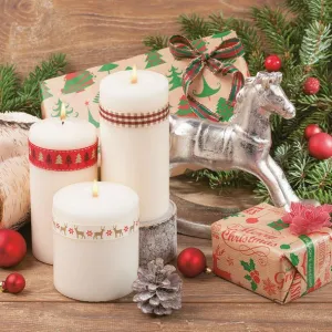 Ubrousky Pol-mak s hvězdičkou - mix 330 mm x 330 mm (Sd GW)