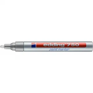 Specializovaný popisovač Edding, stříbrný 2,0-4,0 mm, kulatý hrot (750/054/S ED)