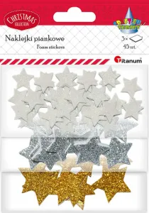 Titanum Craft-Fun Series pěnové hvězdy samolepka (YFFD007)