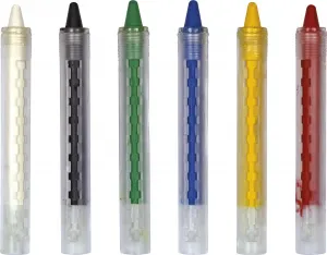 Pastelky na malování obličeje s plameňáky rozšiřitelné 6 barev.