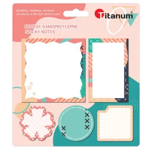 Titan Memphis lepicí papírky mix 20k (mix)mm x (mix)mm (TO11)