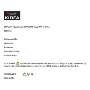 Gelové pero Kidea KIDART (DZB6CKA)