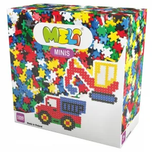 Plastové kostky Meli Minis 1200 kusů (50303)