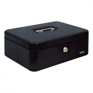 Zásobník na peníze Eagle 8878 L - černý 100 mm x 217 mm x 300 mm (120-1023)